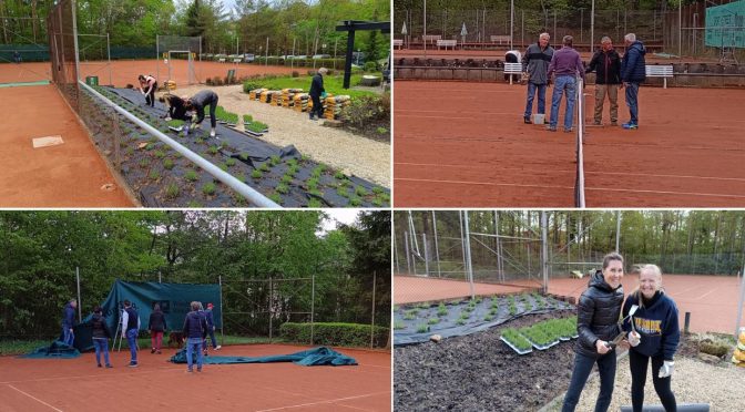 Die Saison ist eröffnet: Tennisanlage im Kohlheck erstrahlt in neuem Glanze
